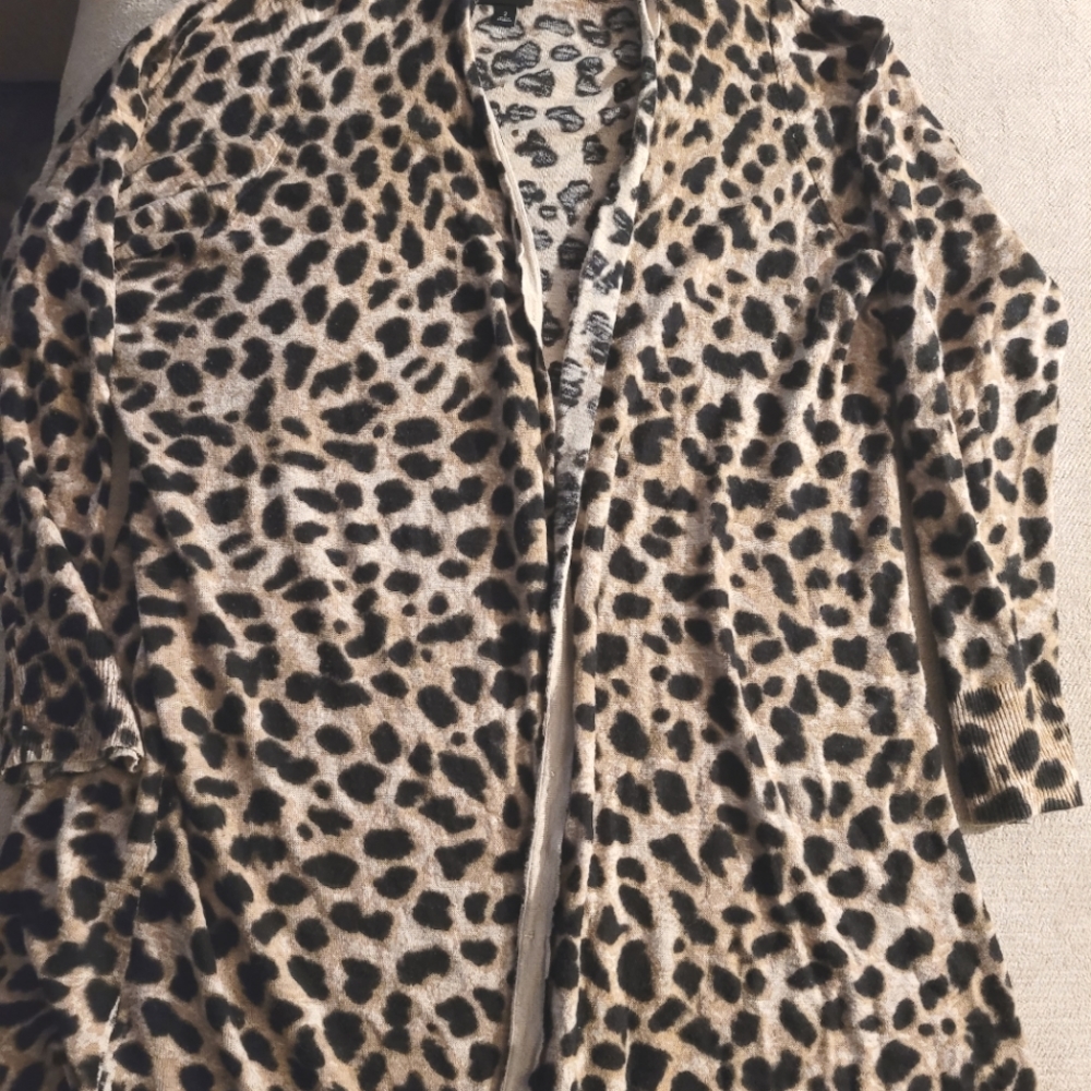 Leopard print cardigan - Torrid size 2